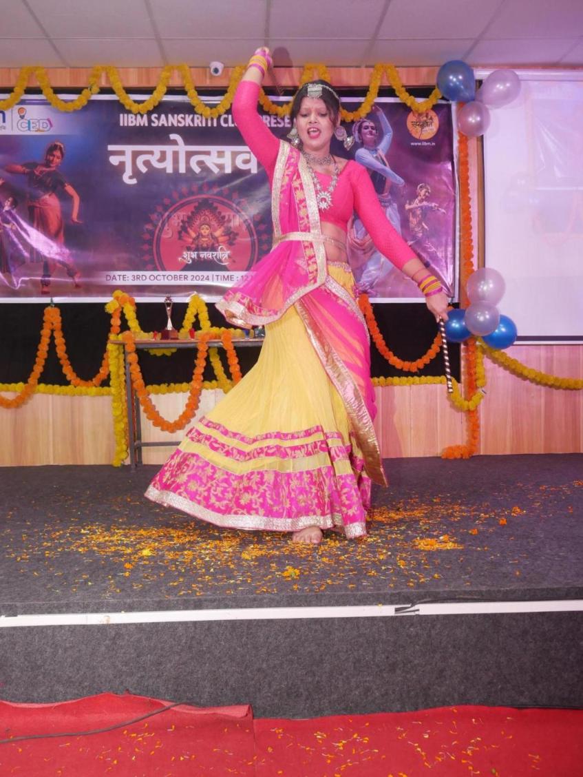 नृत्योत्सव 2.0 - Navratri Dance Competition at IIBM Patna